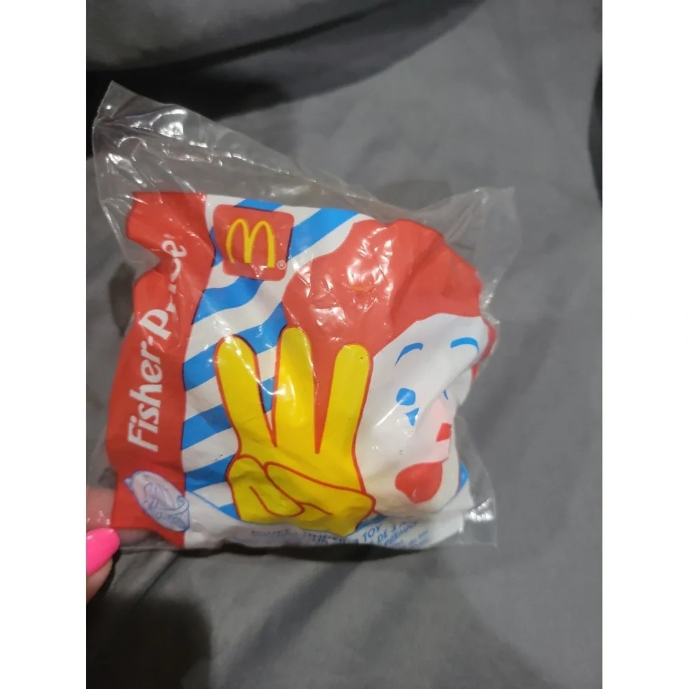 1996 Fisher Price McDonalds Happy Meal Under 3 Toy - Drive Through Sealed!